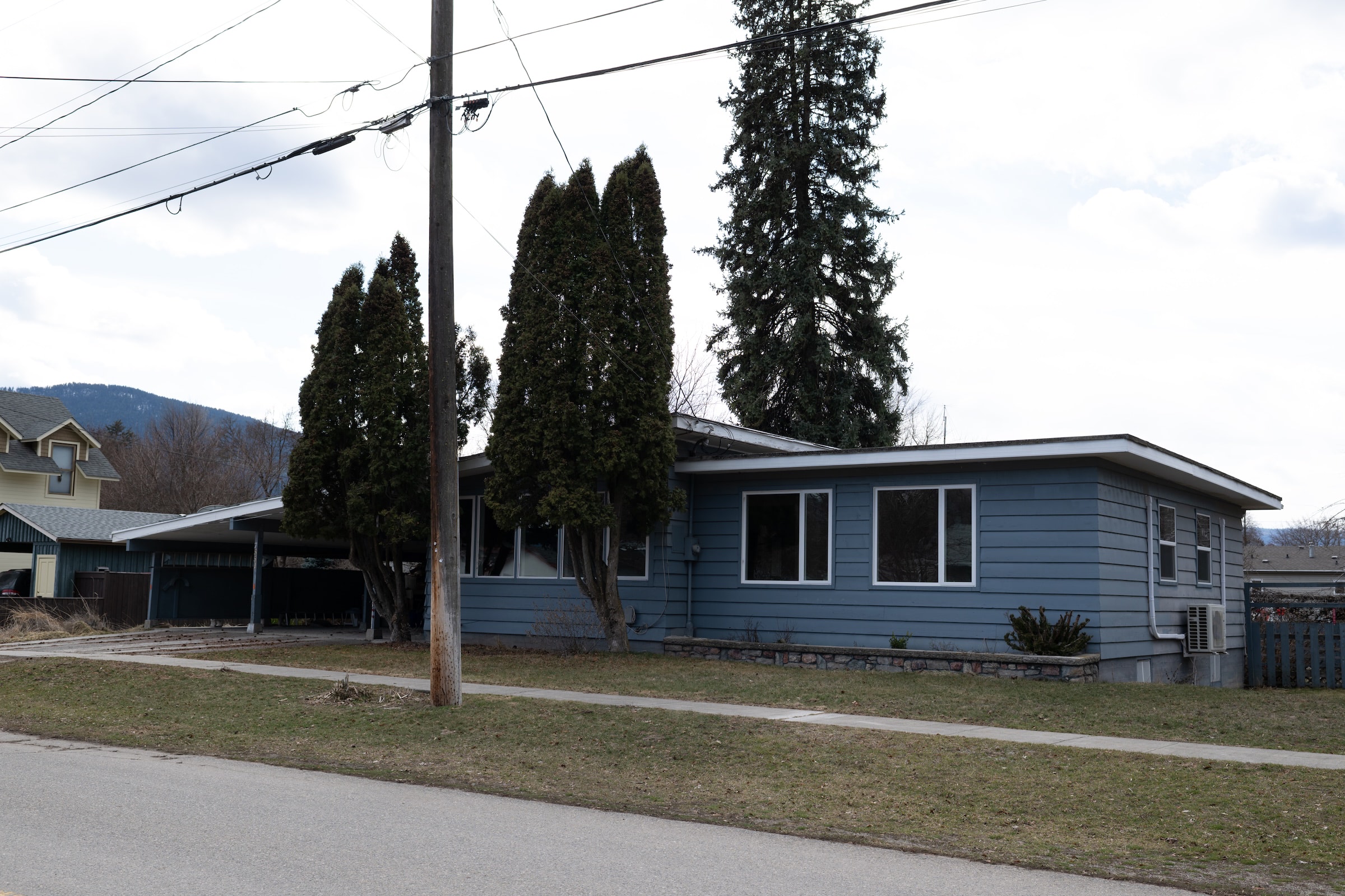The Blue Bungalow — front exterior